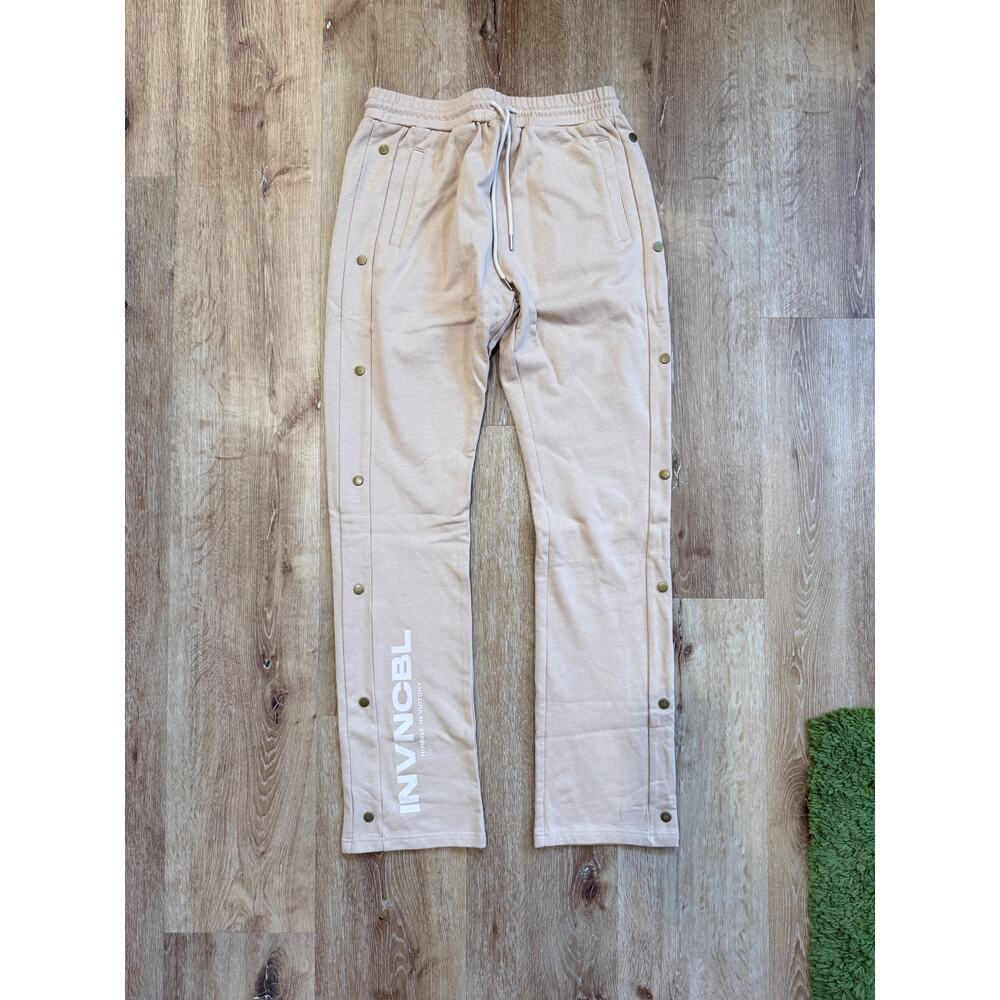 NVNCBL Victory Snap Trouser Rust Side Snap Track Pant Size M NWT